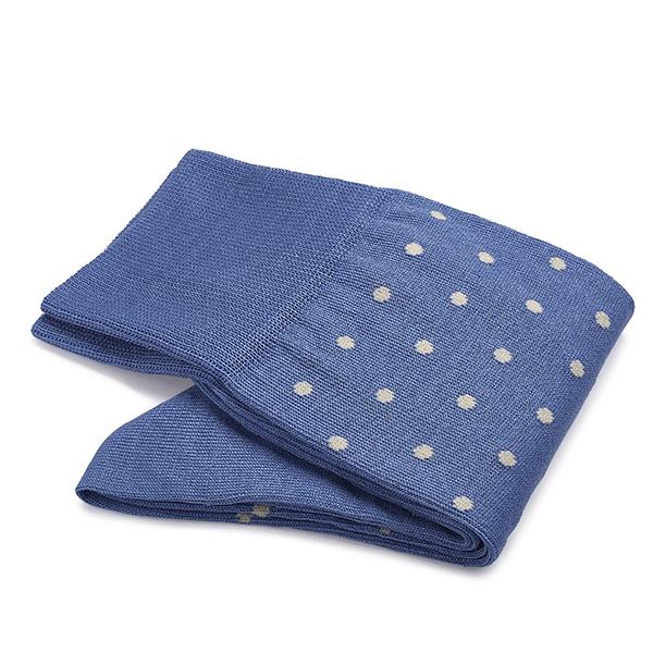 Heren Sokken Katoen Intrecci Light Blue