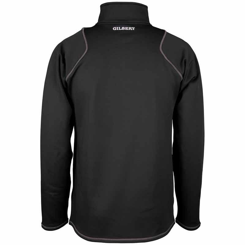 Gilbert, Quest 2 1/4 Zip Flc Zwart - Afbeelding 2