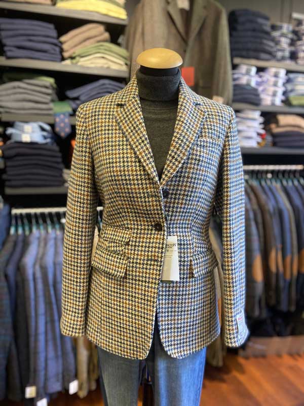 Harris Tweed Dames Jasje Carola In Cream Cocktail