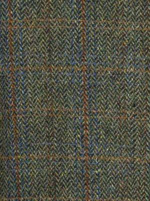 Harris Tweed Field Coat, Boyd Coat - Green Multi - Afbeelding 4