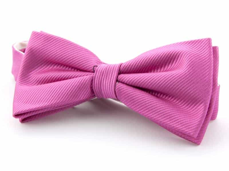 Strik, 100% zijde Fuchsia