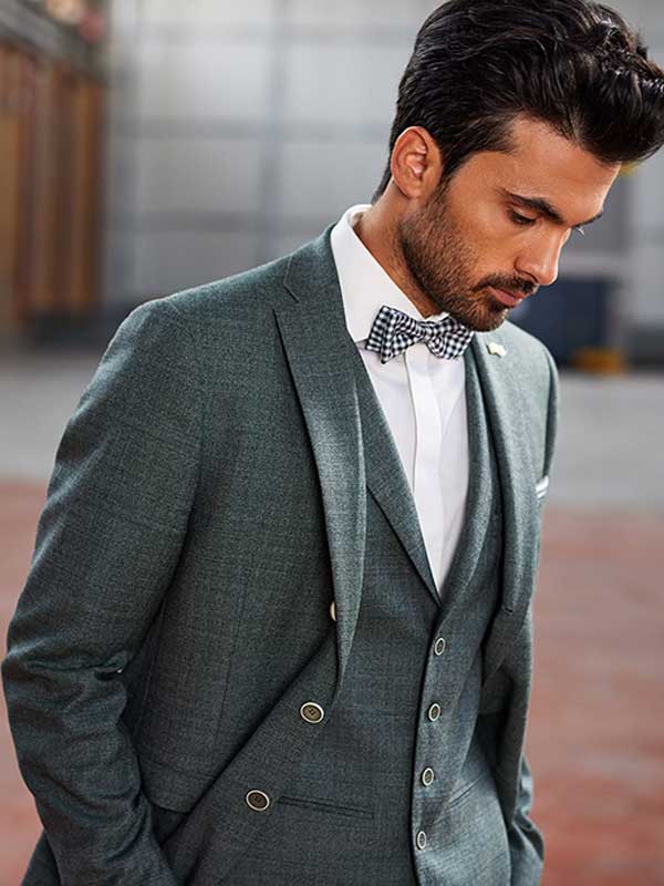 Trouwkostuum Immediate, Midden Groen - Afbeelding 3