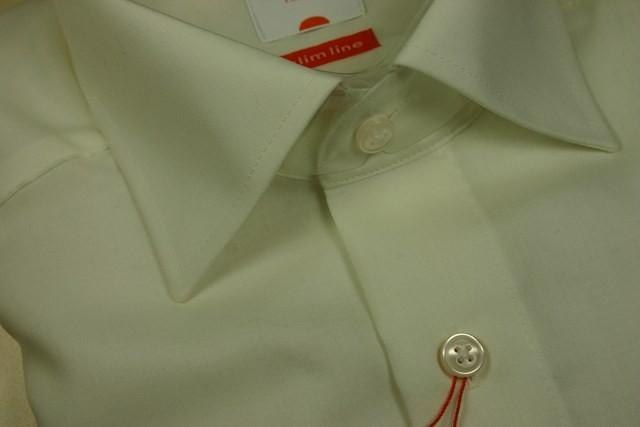 Trouwhemd ivoor Dubb. manchet - Afbeelding 3