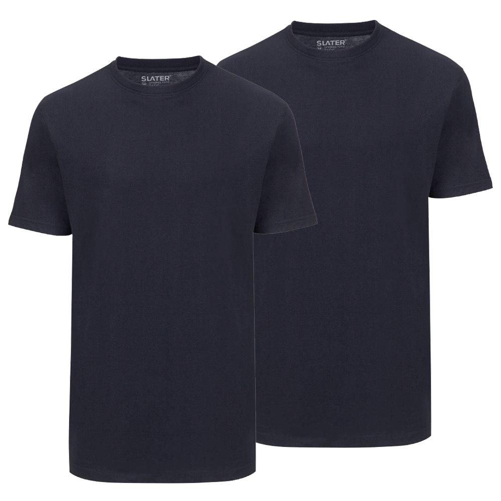 T-shirt Basic ronde hals, 2-pack