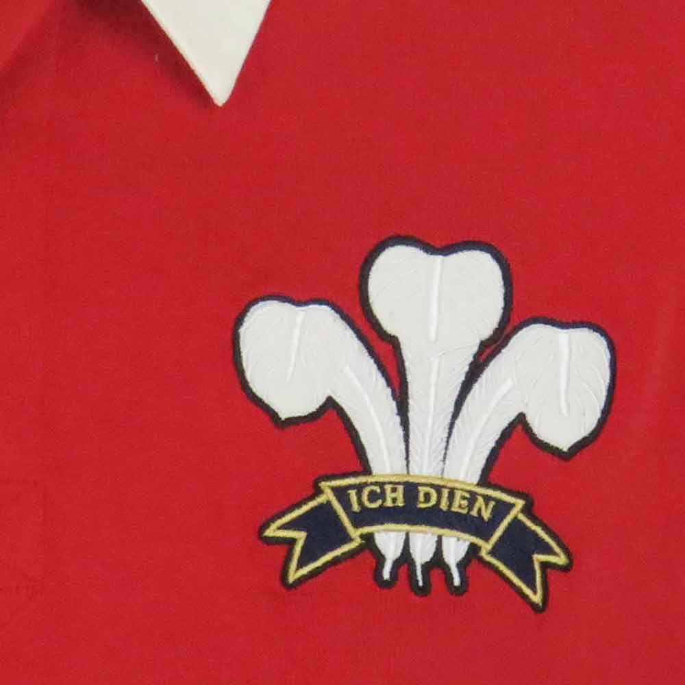 Wales Vintage Rugby Shirt - Afbeelding 3