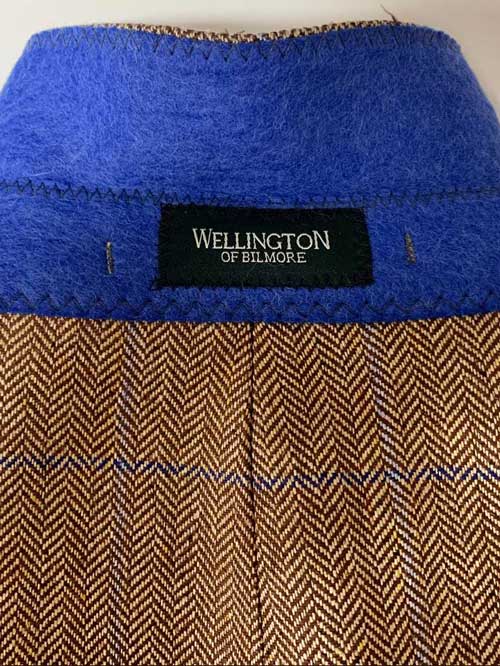 Zomer Jasje Wellington bruine Ruit Zijde - Afbeelding 3