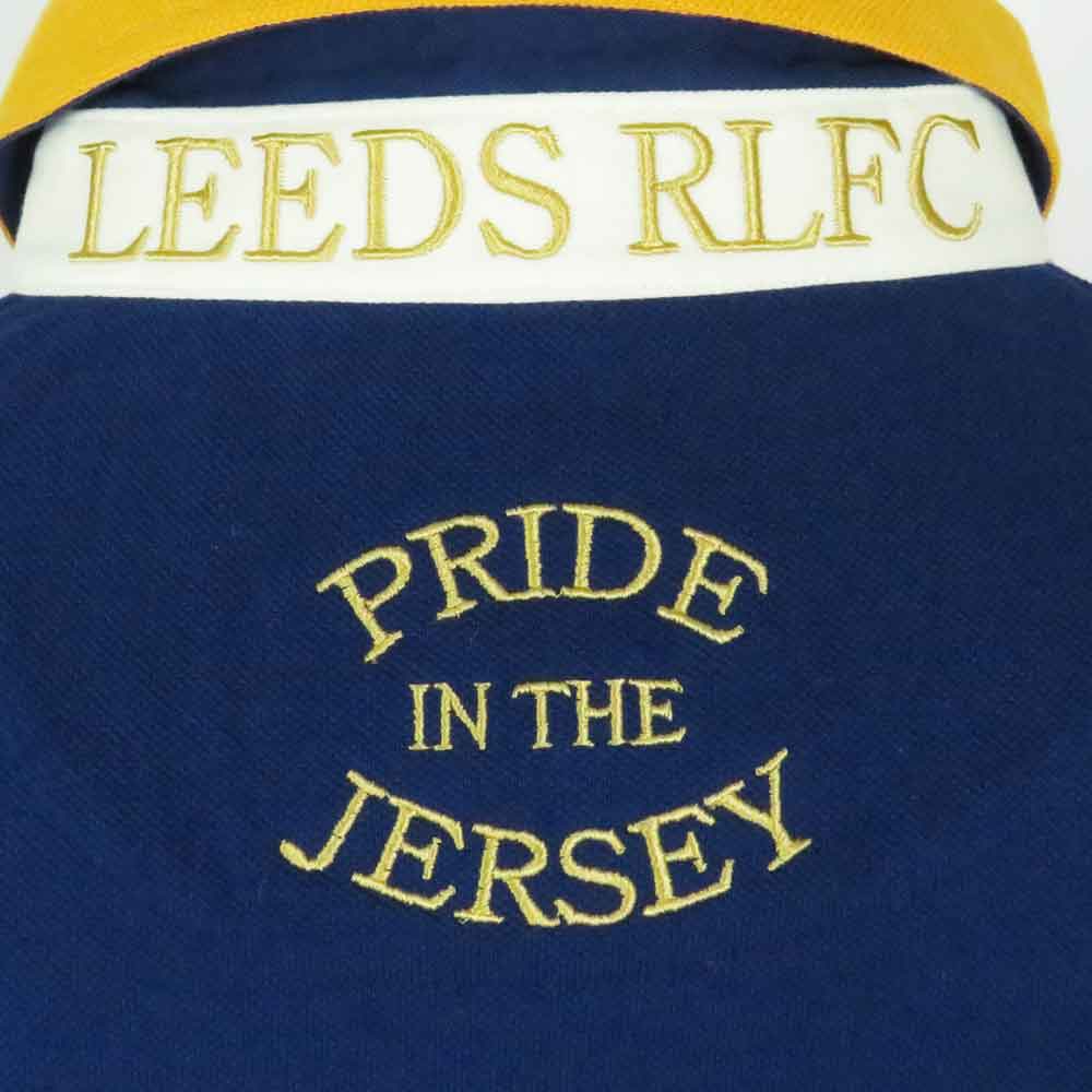Leeds Rugby League Shirt 1957 Heritage Polo - Afbeelding 5