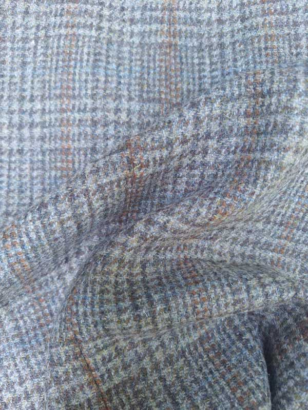 Harris Tweed Jacket "London" In Greystone Overcheck - Afbeelding 5