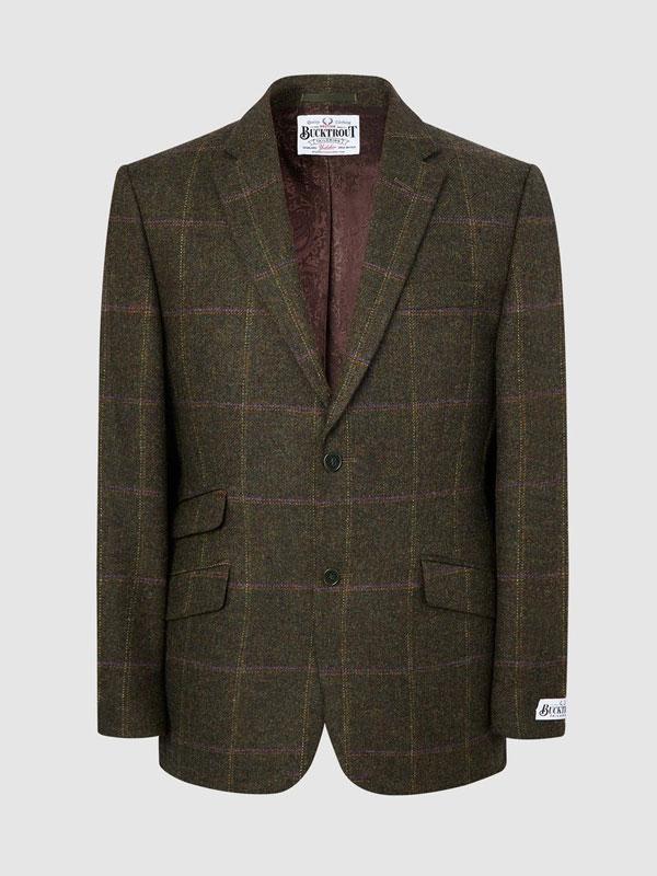 Yorkshire Tweed Colbert, Patrick Jacket - Green
