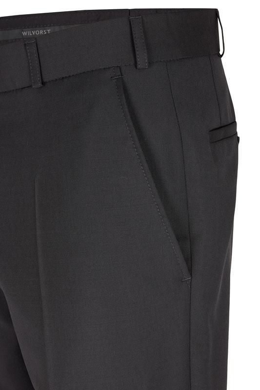 Smoking, Zwart opgesneden revers in wol mohair - Afbeelding 5