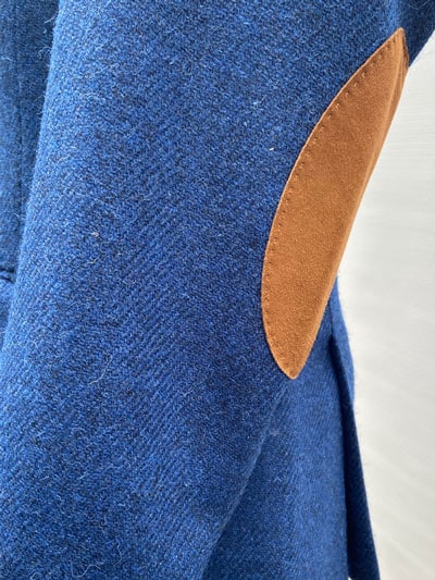 Harris Tweed Jacket London in Blue Twill - Afbeelding 6