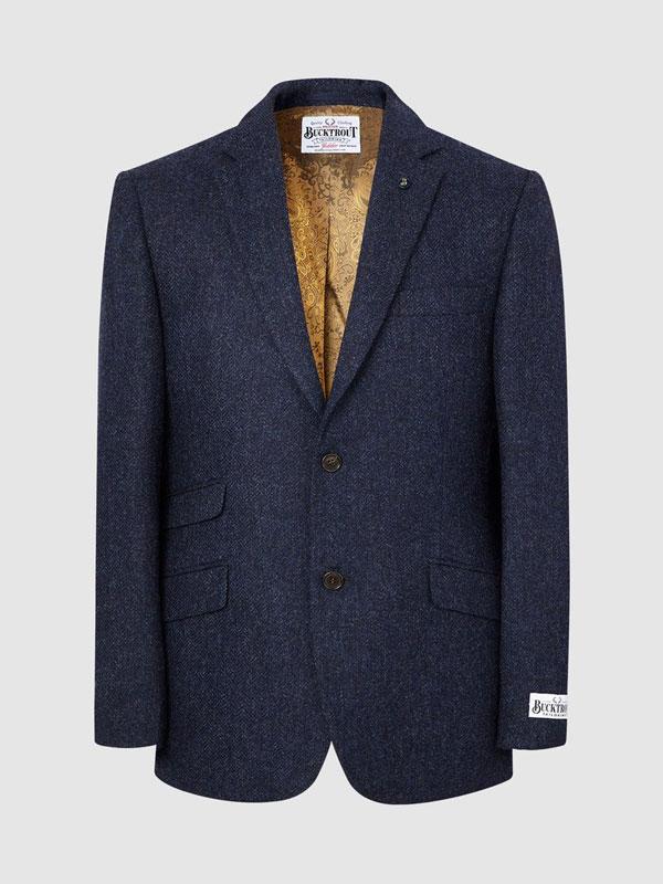 Yorkshire Tweed Colbert, Patrick Jacket - Blue