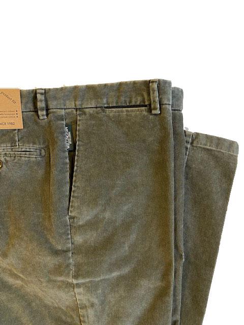 Wellington Ribcord Pantalon Olive - Afbeelding 2