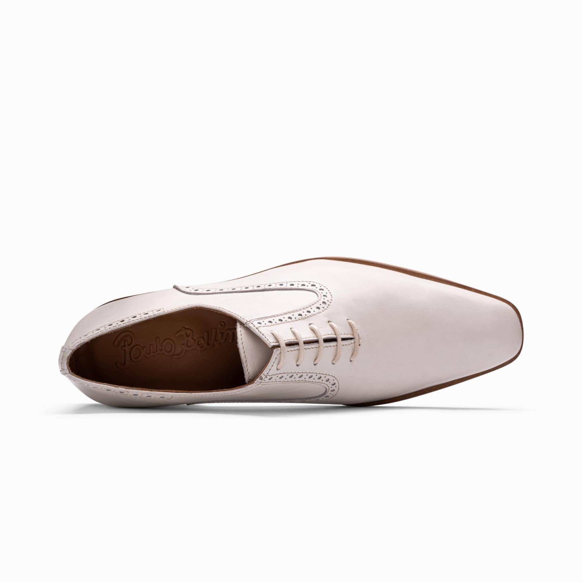 Paulo Bellini Schoenen Sassari Leather Ivory - Afbeelding 4