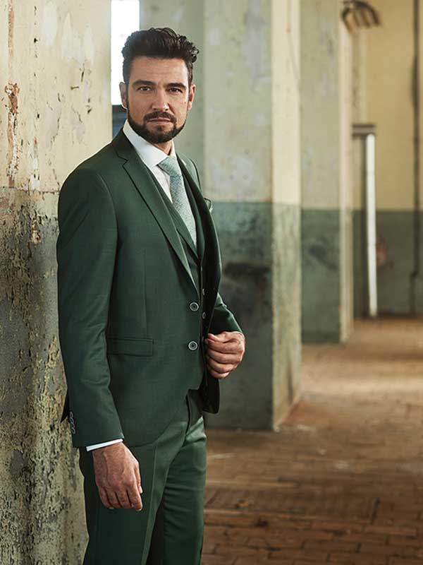 Trouwkostuum Immediate, real green - Afbeelding 2