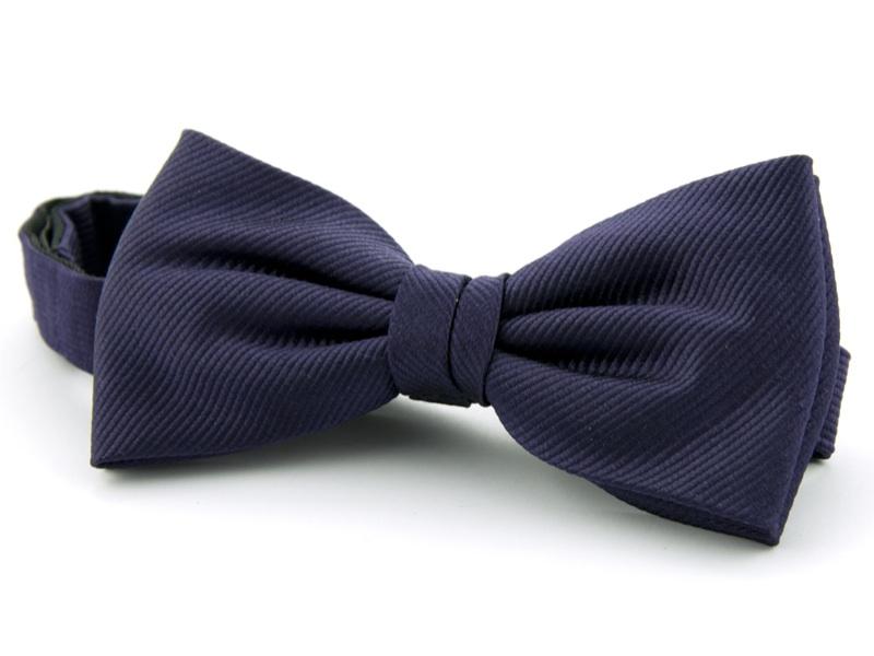 Strik, 100% zijde Donker Paars