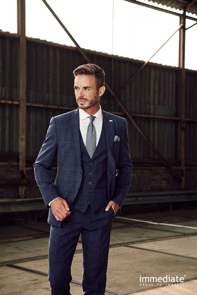 Trouwpak Immediate, donkerblauw