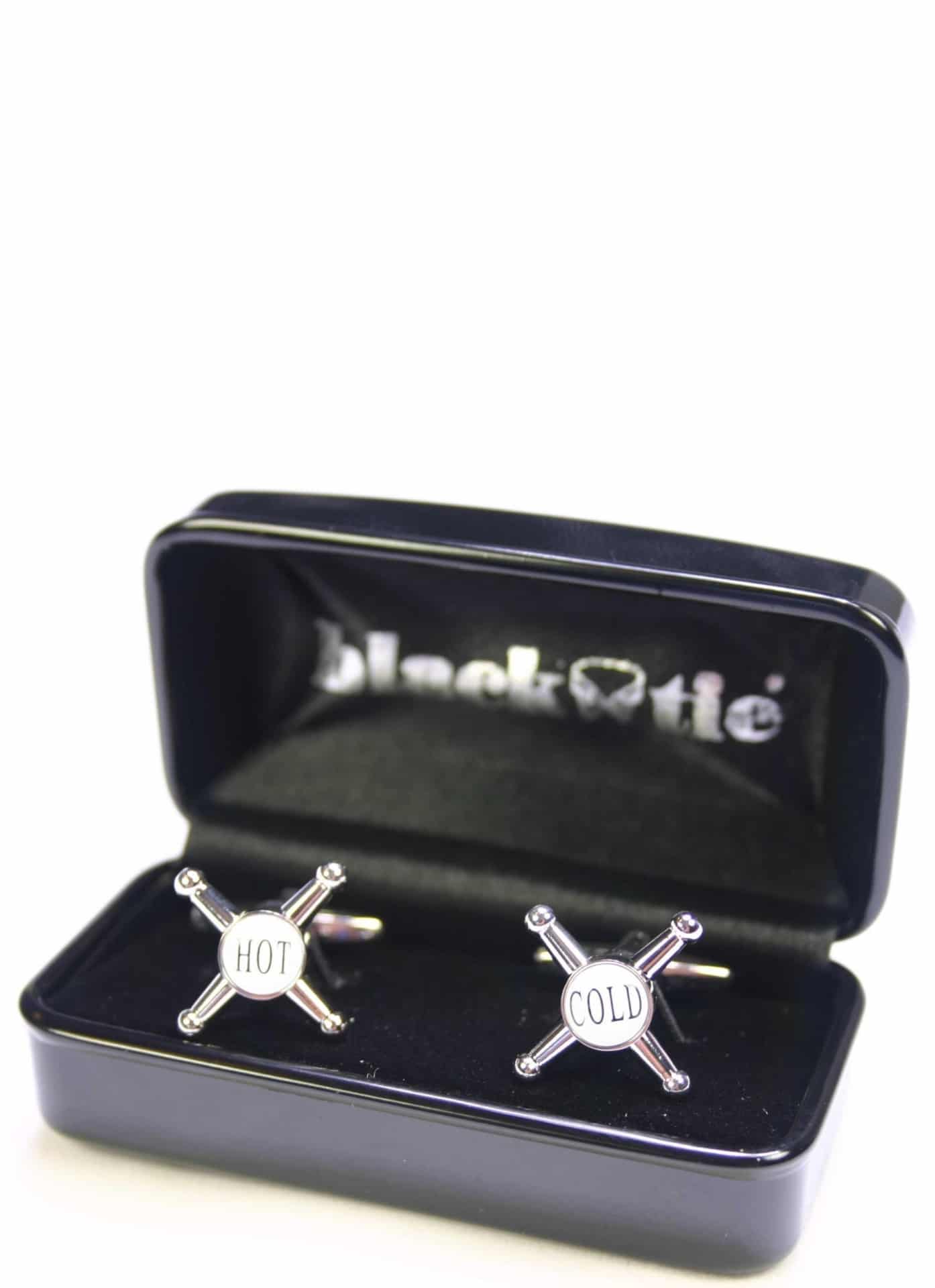 Manchetknopen kraantjes Hot Cold - Afbeelding 2