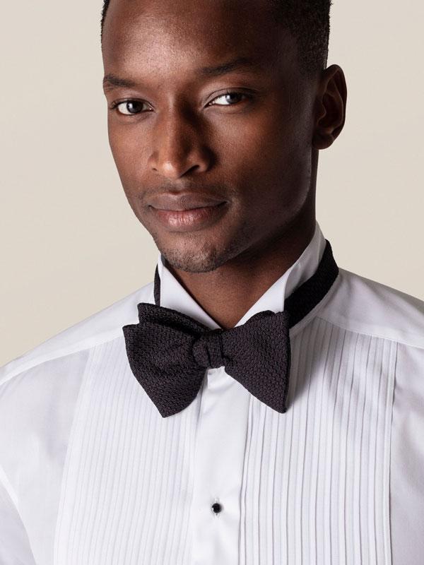 Eton Smokingshirt Slimfit Opstaande Boord - Afbeelding 3