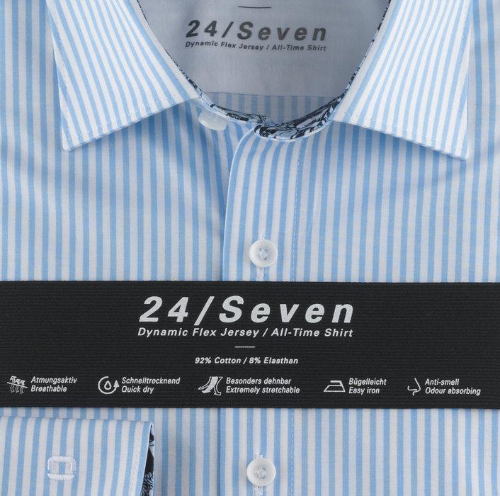 OLYMP Level Five 24/Seven Body Fit, New York Kent, balk streepje - Afbeelding 2