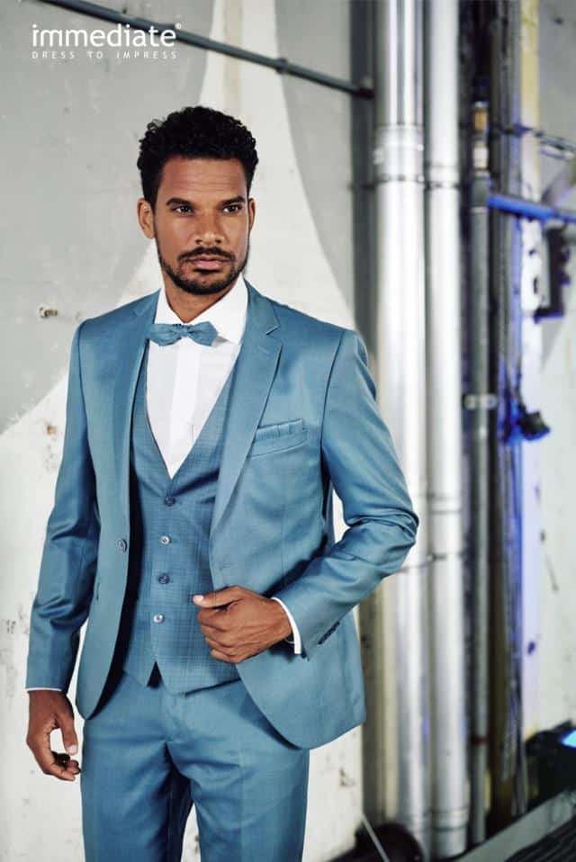 Trouwpak Immediate, lichtblauw