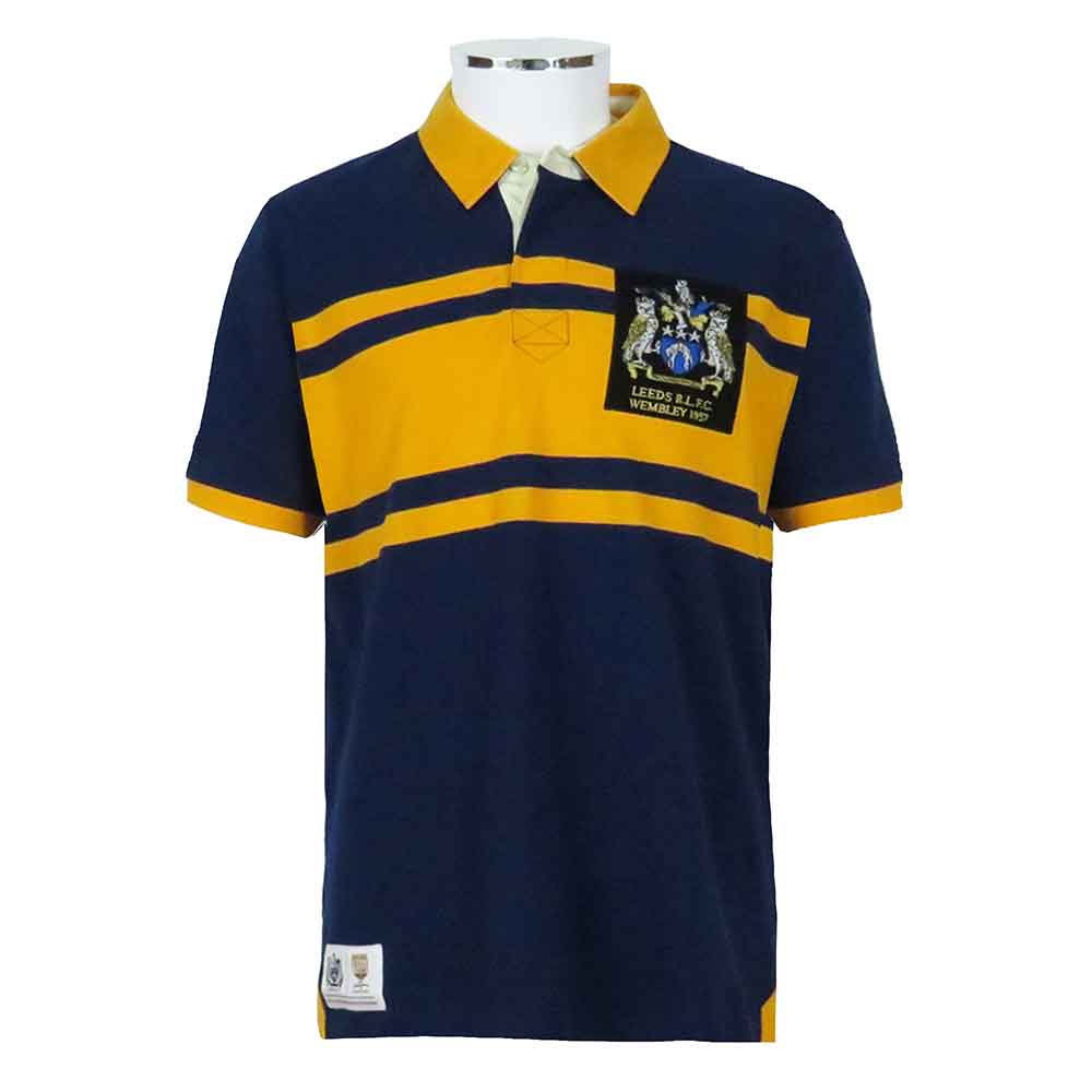 Leeds Rugby League Shirt 1957 Heritage Polo