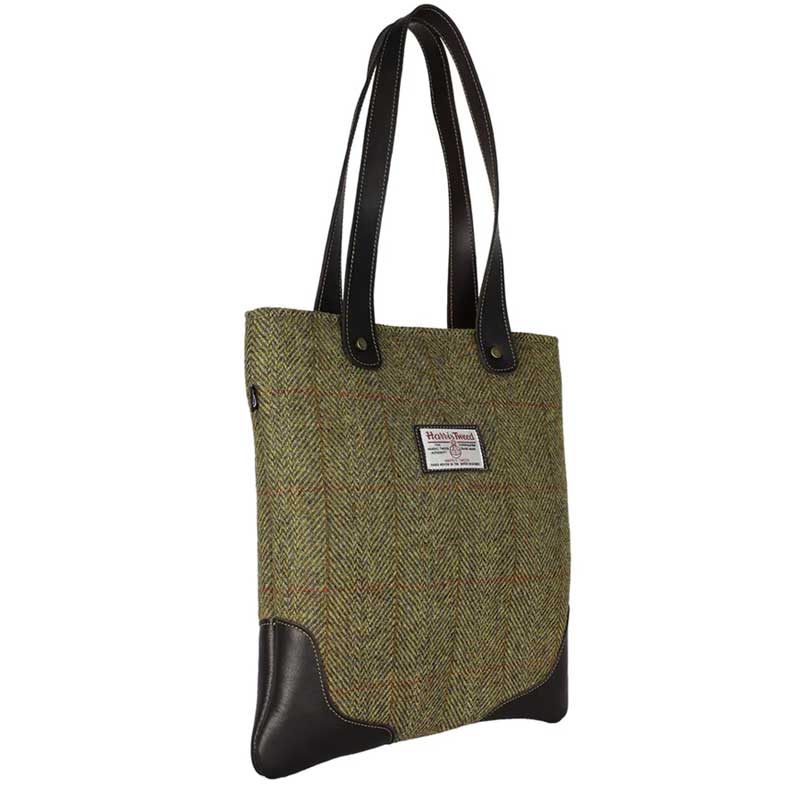 Otley Tote Harris Tweed Handbag - Mustard