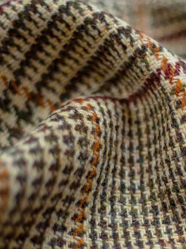 Harris Tweed Dames Jasje "Carola" In Scottish Check - Afbeelding 3