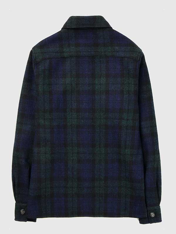 Harris Tweed Jack Overshirt - Blackwatch - Afbeelding 2