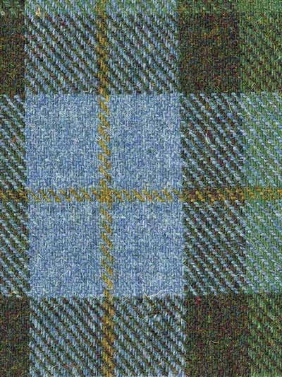 Harris Tweed Vestje Wales Met Revers In Highland Check - Afbeelding 2