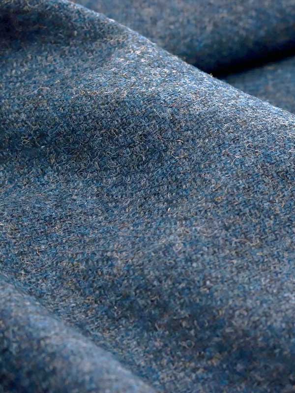 Harris Tweed Dames Vestje "Lea" In Blue Shadow - Afbeelding 3