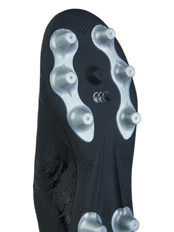 Rugbyschoenen Phoenix Genesis Team FG Black/Silver Moulded Jeugd - Afbeelding 2