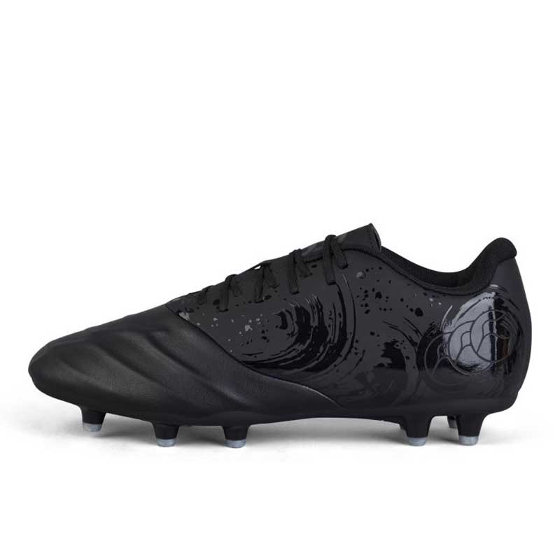 Rugbyschoenen Phoenix Genesis Team FG Black/Silver Moulded - Afbeelding 2