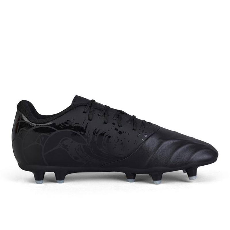 Rugbyschoenen Phoenix Genesis Team FG Black/Silver Moulded
