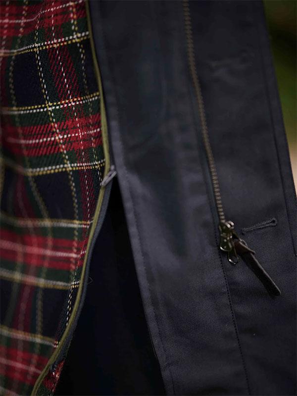 Blauwe Herenmantel "Finchester All Season" Marine - Afbeelding 3