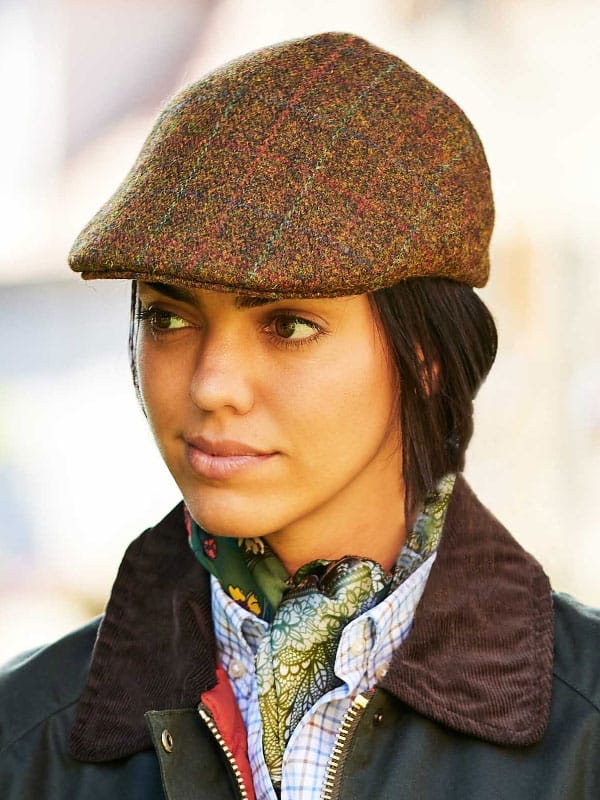 Harris Tweed Flat Cap Henry In Country Classic