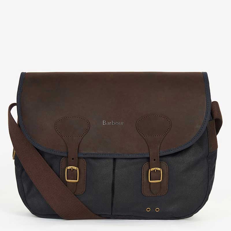 Barbour Wax Leather Tarras Bag