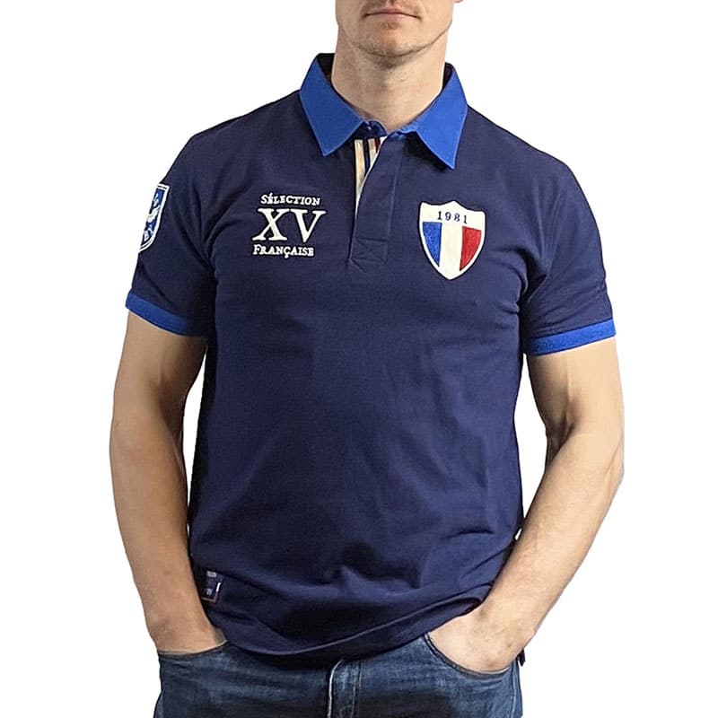 France Rugby Polo 1981 - Afbeelding 2