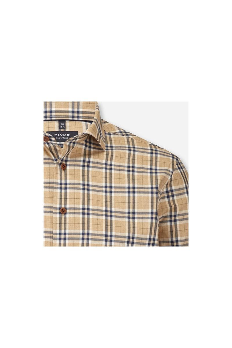 Olymp Overhemd Signature Ruit Shirt - Afbeelding 2