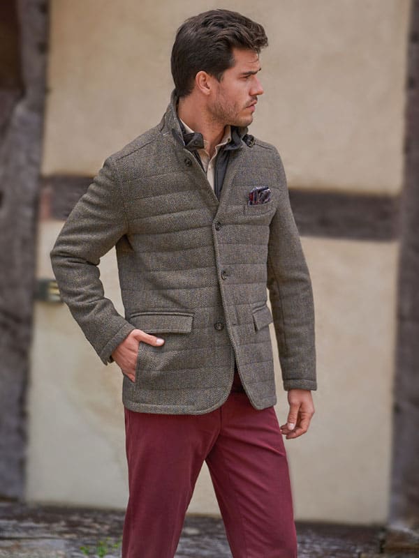 Wellington Tweed Visgraat Jack Green Hill - Afbeelding 2