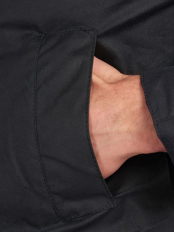 Barbour Ashby Wax Jas Navy - Afbeelding 5