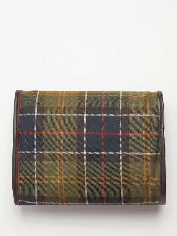 Barbour Tartan Hanging Washbag Classic - Afbeelding 2