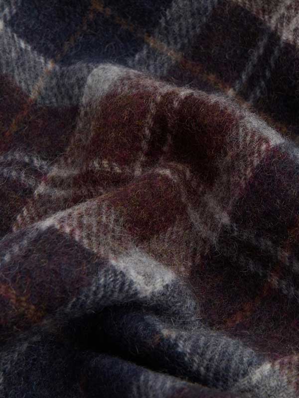 Barbour Scarf Tartan Lambswool Midnight Oak Tartan - Afbeelding 5