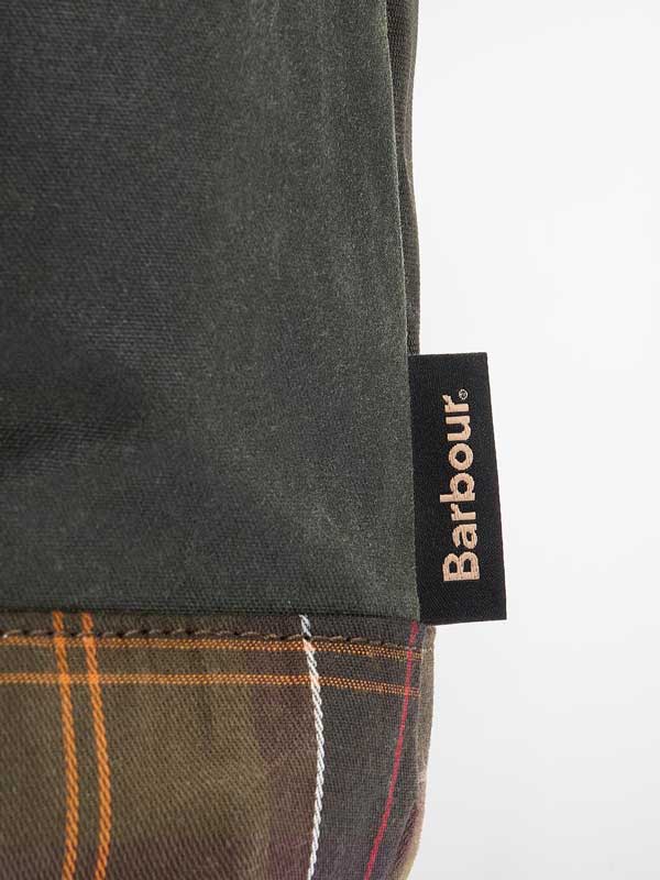 Barbour Field Wax Tote Bag Sage/Classic - Afbeelding 8