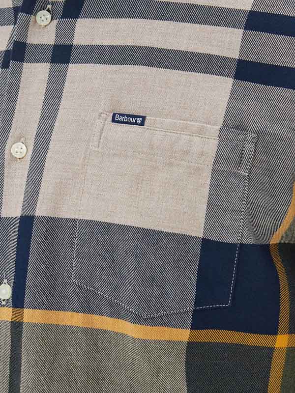 Barbour Dunoon Tailored Tartan Shirt Forest Mist - Afbeelding 6