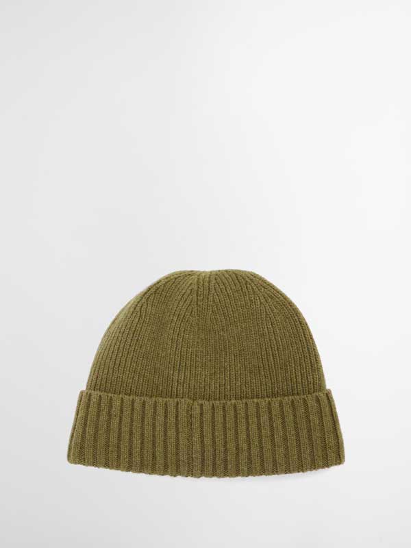 Barbour Carlton Beanie Hat Light Moss - Afbeelding 2