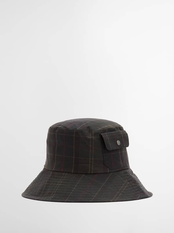 Barbour Scarlet Tartan Bucket Hat Classic