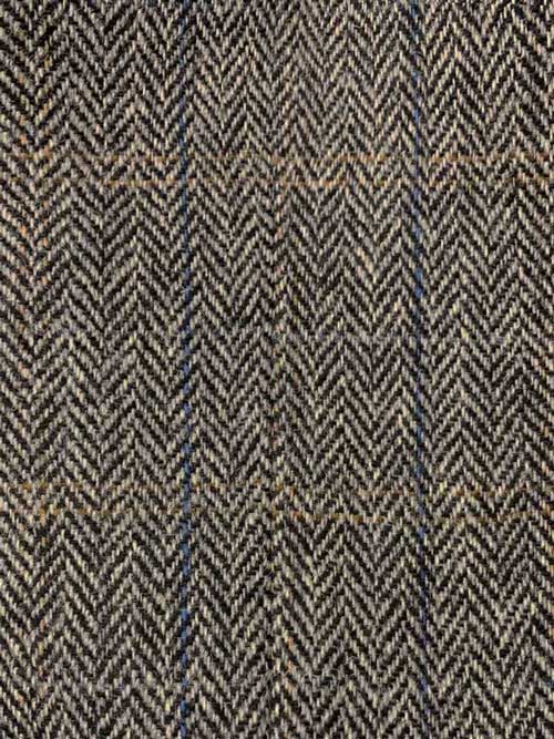 Harris Tweed Jacket London In Highland Green Herringbone - Afbeelding 4