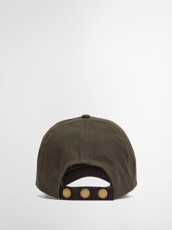 Barbour Ashby Cap Olive/Brown - Afbeelding 2