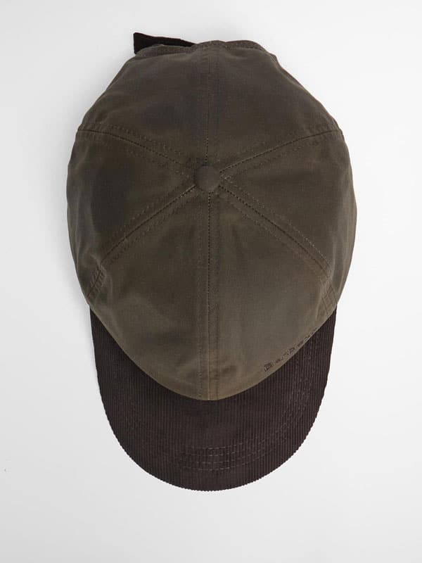 Barbour Ashby Cap Olive/Brown - Afbeelding 7